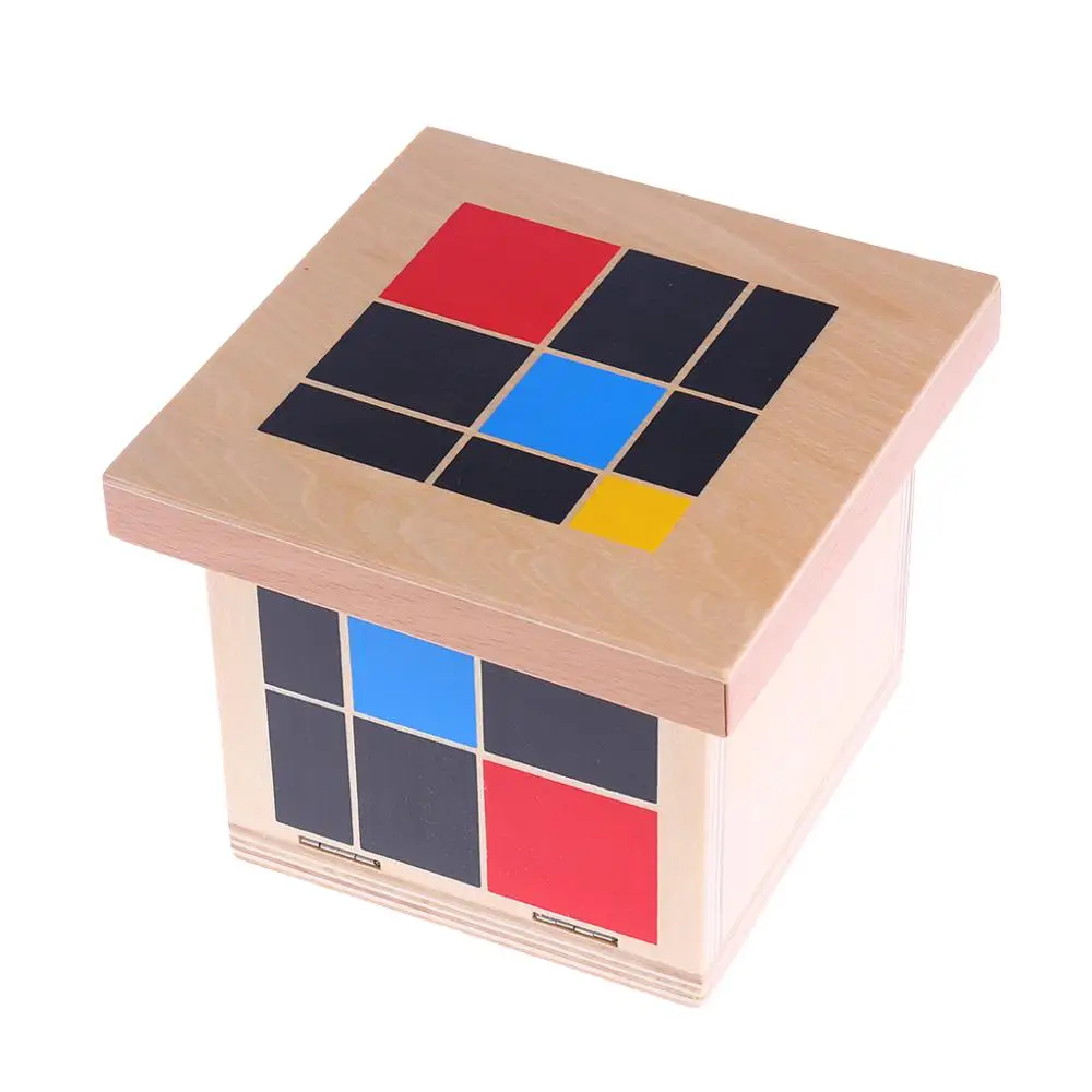 Early Learning Educational Toys Montessori Wooden Trinomial Cube for Toddlers 24BE Early Learning Educational Toys Montessori Wooden Trinomial Cube for Toddlers 24BE
