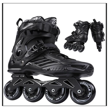 

Inline Skates Professional Slalom Adult Roller Skating Shoes Sliding Free Skate Patins Size 35-44 Good As SEBA Sneakers
