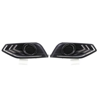

2Pcs for 2016-2017 Nissan Tiida with Yellow and Blue 3-Color Daytime Running Lights Fog Lights