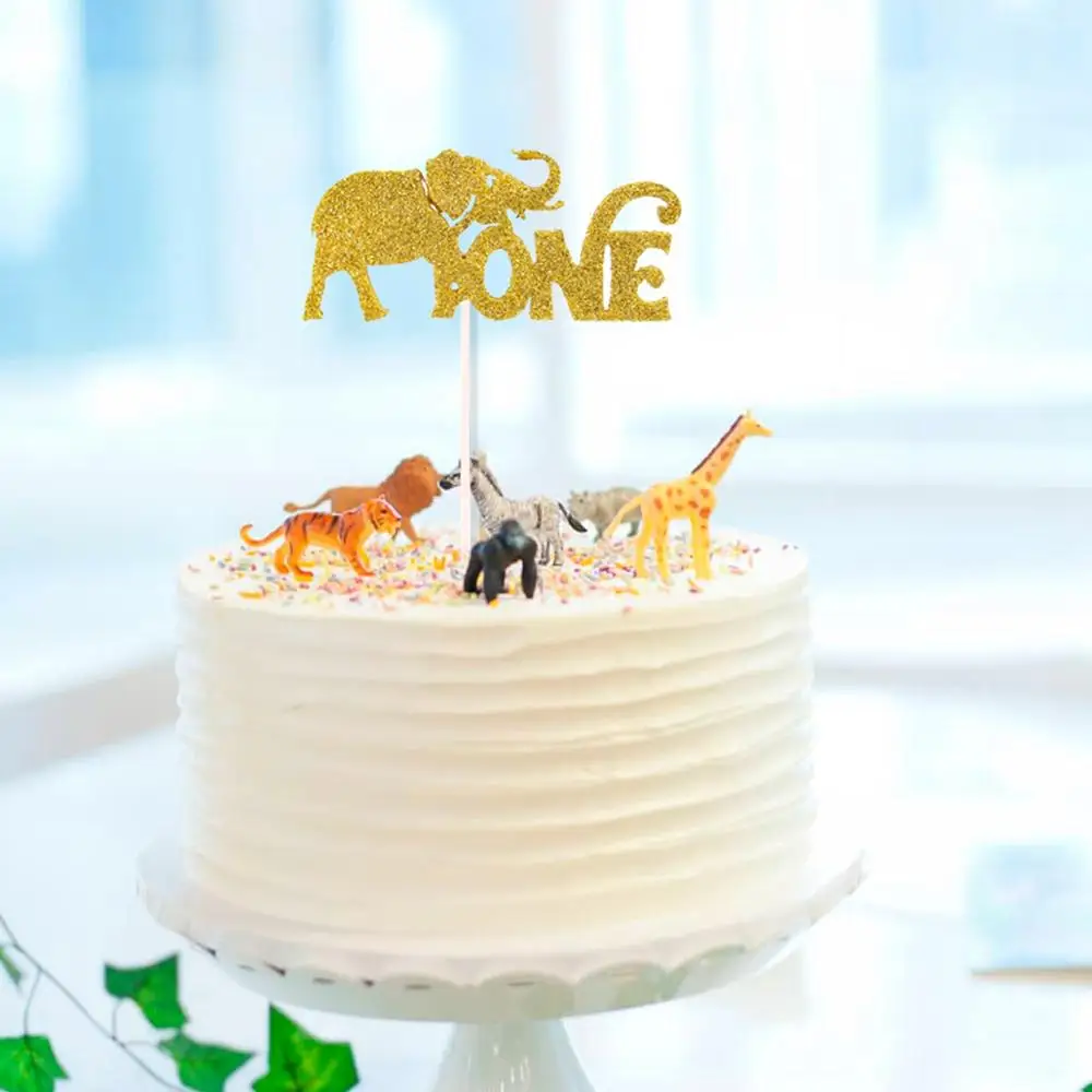 И надписью «Wild One» год день рождения для мальчиков и девочек сафари украшения ко дню рождения для малышей первого 1st День рождения животных джунгли вечерние поставки