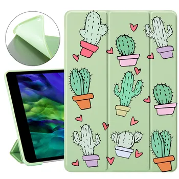 

Cartoon case For ipad 7th generation case Cute Cactus For 11-in iPad Pro 2020 Case For ipad mini 1 2 3 4 5 For ipad Air 2 Cover