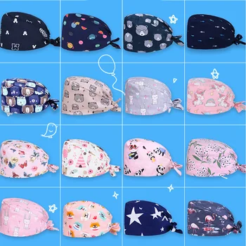 

Sale Medical Cap Surgical Nurse Accessories Veterinary Nursing Pharmacist Supplies Scrub Hospital Doctor Dentist Nursing Hat