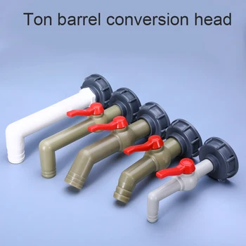 

Plastic IBC Tank Adapter Garden Hose Connector Water Tank Hose Connector Replacement 1/2 3/4 1 Inch CLH@8