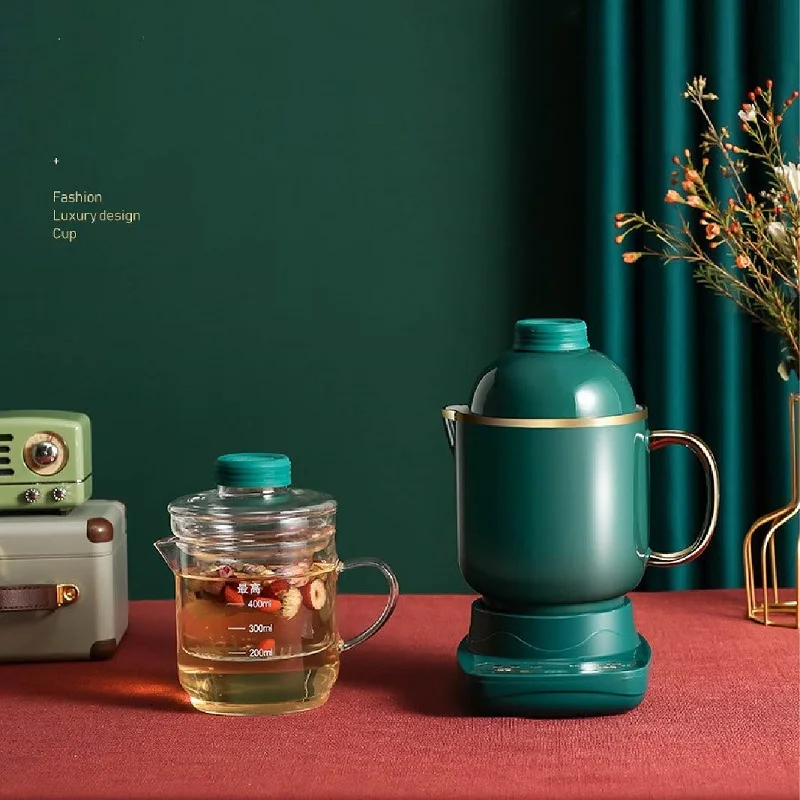 110V 220V Multifunctional Home Office Health Care Electric Kettle Health Cup Teapot Mini Heating Water Cup Automatic Health Cup 2