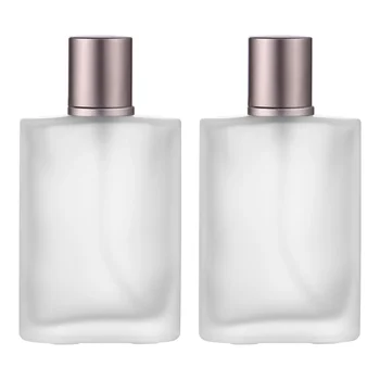 

2pcs Perfume Bottles Empty Refillable Perfume Sub Bottle Spray Bottle Glass Bottle for Ladies