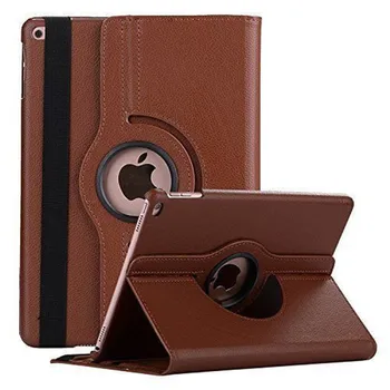 

360 Degree Rotating Leather Smart Cover Case for Apple iPad Air 1 Air 2 5 6 New iPad 9.7 2017 2018 A1822 A1823 A1893 Coque Funda