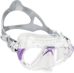 Маска Cressi NANO Divng - Цвет: Clear Lilac