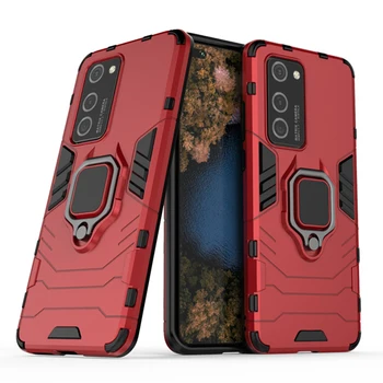

50pcs Magnet Suction Armor Hard Case Kickstand Cover Shockproof Holder Stand For Huawei P40 Pro P30 Lite Mate 30 20 X Nova 7 Y7P