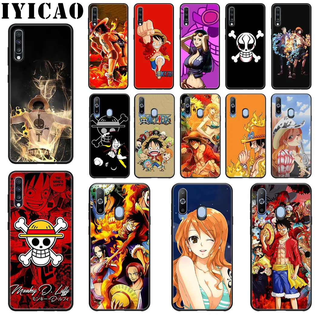 IYICAO Аниме One Piece лафф Мягкий силиконовый чехол для телефона Samsung J6 A9 A8 A7 A6 плюс 2018 A5