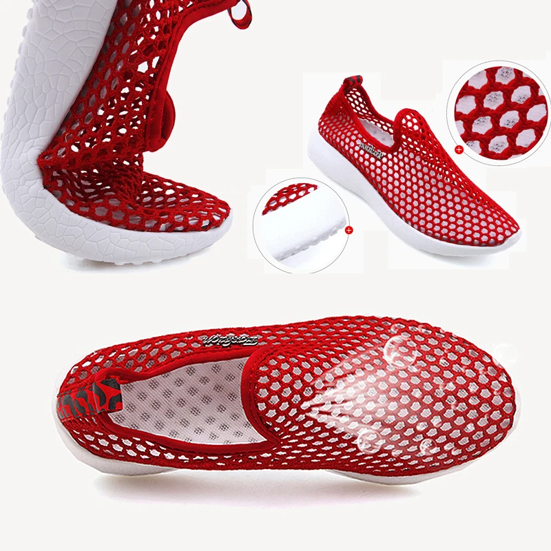 Women Sandals Comfortable Sandals Hot Season Female Sandals 2025 Mesh Breathable Women Shoes Fashion Sports Shoes Soft Comfortable Women Zapatos De Mujer