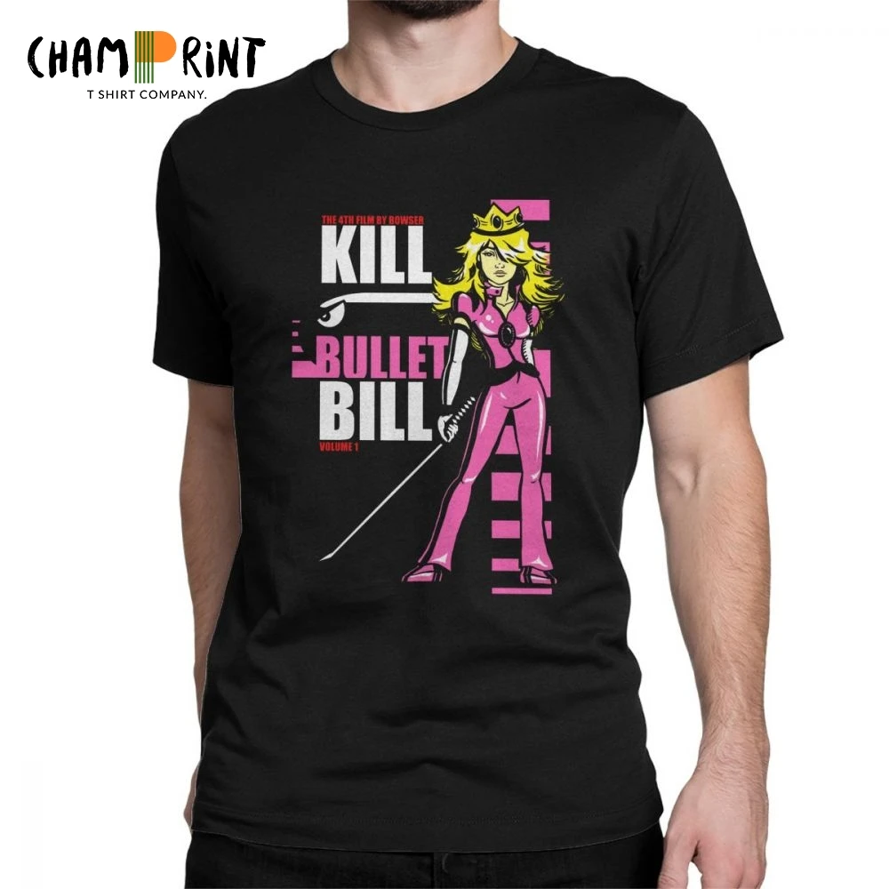 Vintage Kill Bill T-Shirt for Men Crewneck Cotton T Shirts Short Sleeve Tee Shirt Plus Size Clothes |