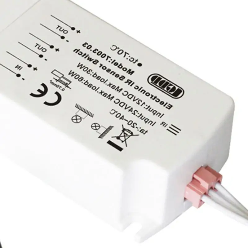 12 В постоянного тока ИК-датчик переключатель 40 Вт Инфракрасный светильник переключатель для светодиодной ленты движения ручной волны