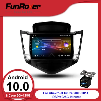 

FUNROVER 6G +128G Android 10.0 For Chevrolet CRUZE 2009-2011 2012-2014 Car Radio Multimedia Video Player Navigation GPS 2 Din