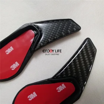 

Steering Wheel Paddle Extension Shifters Shifter Sticker Cover For LR Freelander 2 LR2 2011-2015