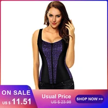 Women Corset 2019 New Vest Tops Fashionable Bustier Corselet Overbust Red Black Corset With Straps Satin Sexy Lingerie 2928