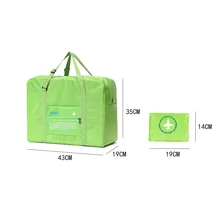 [Дорожная сумка] Складная ручная Дорожная сумка на самолет-тележка из лавсана водонепроницаемая сумка для хранения багажа