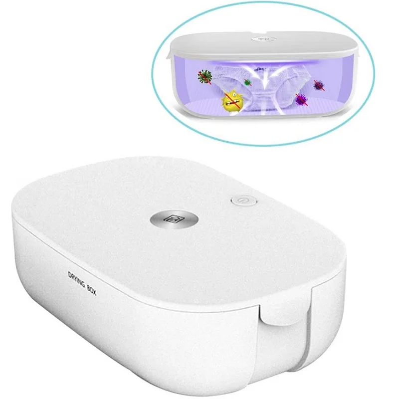 

Portable UV Sterilizer Box For Smartphone Underwear Baby Toy Bottle Beauty Tool Jewery Ultraviolet Sanitizer Light Disinfection
