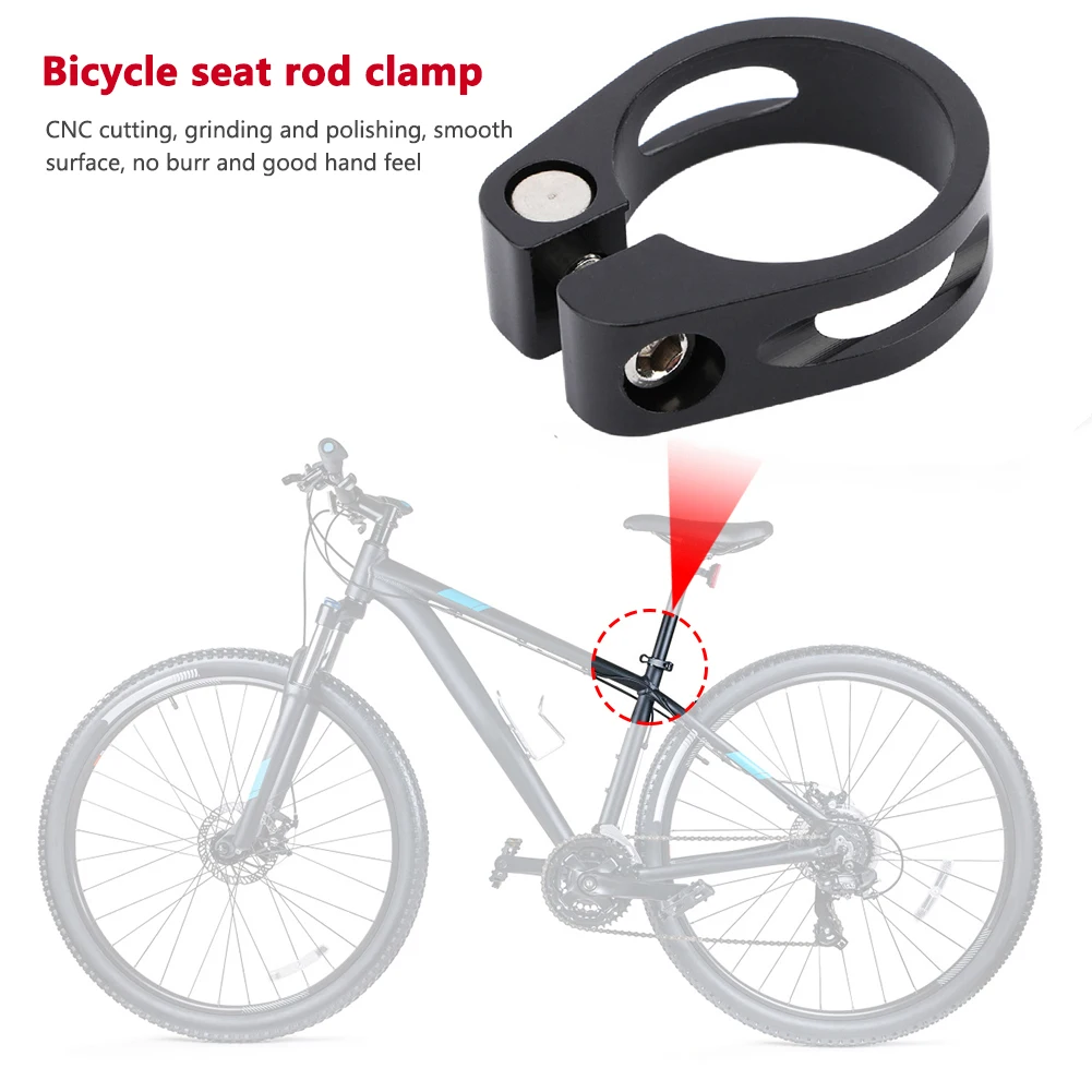 mm MTB Bike Seatpost Clamp Seat Tube Clamp CNC Aluminum