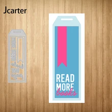 2021 Read More Books Letters Tag Label Metal Cutting Dies Shape Scrapbook Craft Die Cut Stencil Card Make Mould Sheet Decoration