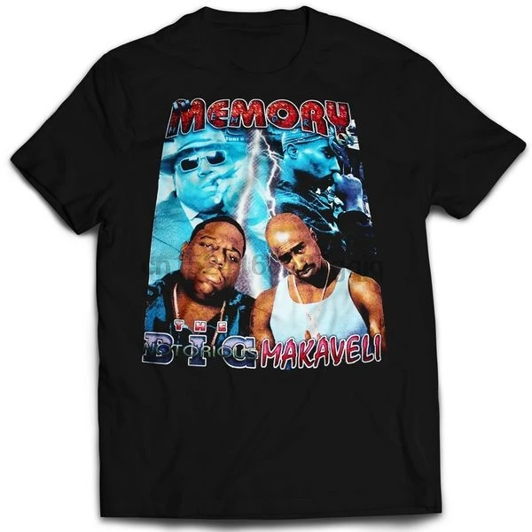 Men T shirt VINTAGE STYLE 2PAC AND 