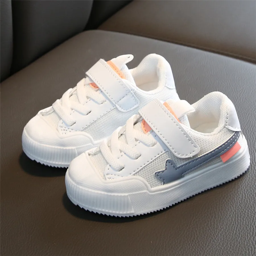 kids sneakers lights bright fluorescent color  breathable kids sneakers non-slip casual basket enfant garcon de marque 40J24 (15)