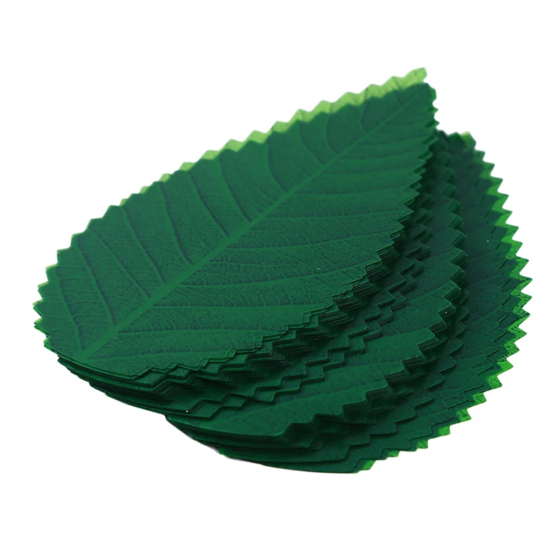 200 шт./упак. форма зеленого листа японский Еда украшение "суши" Листья суши трава Творческий Пластик лист Sashimi/инструменты для украшения - Цвет: Dark Green