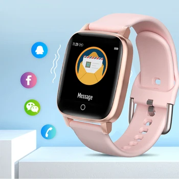 

LIGE Smart Watch Women Thermometer Heart Rate Blood Pressure Health Monitoring Multifunctional Sport Smartwatch Fitness Tracker