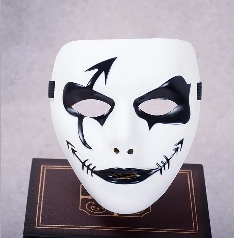 Party Mask Fancy Cool Creepy Ghost Costume Theater Masks Hiphop Mask