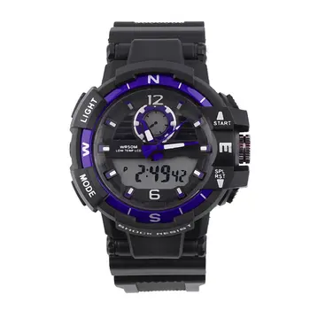 

Double Movement Multi-function Large Dial Sports Waterproof Quartz Wrist Watch watch for men quartz watch sports