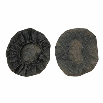 

100pcs Non Woven Headphone Cover Disposable Earpad Replacement Sanitary Earmuff Germproof Dustproof Headset Hygienic Sweatproof