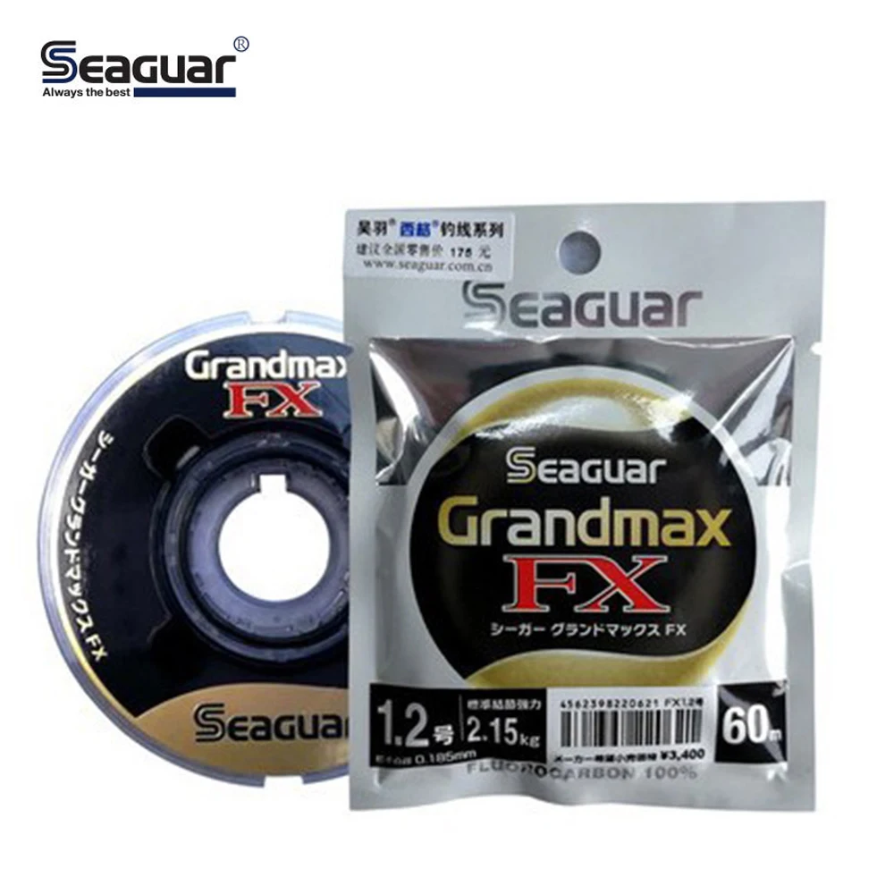 Леска рыболовная SEAGUAR MAX FX 60 м 100% фторуглеродная 0 5 13 кг|Рыболовные лески| |
