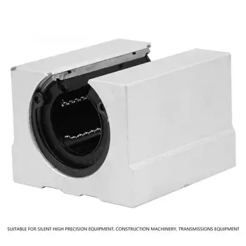 

SBR25UU Open Linear Bearing Slide Aluminum Alloy Linear Motion Block linear rails slider CNC Part Accessories