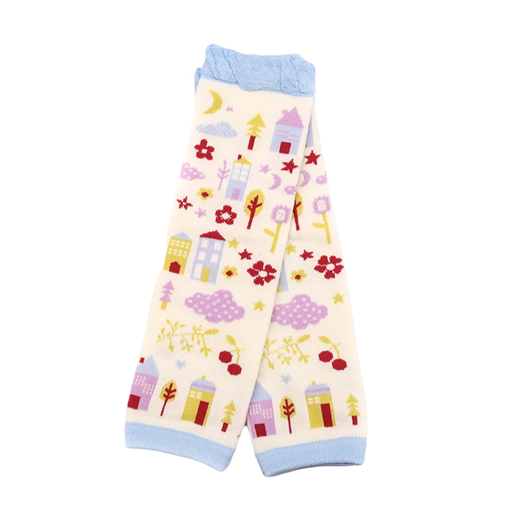Очень удобная одежда из высококачественного материала гетры для малышей с рисунком оленя и цветочным принтом и Эйфелевой башней носки до колена