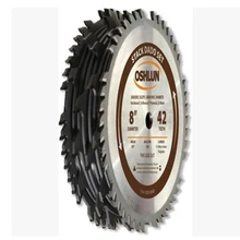 DADO hoja de sierra ranurada de 8 pulgadas para carpintería, aleación de apertura de 15,88 MM, 2 hojas de sierra exterior grandes con 6 hojas de sierra interiores pequeñas