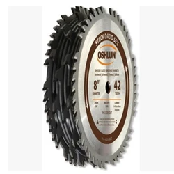 DADO 8-inch Saw Blade Woodworking Slotted 15.88MM Aperture Alloy 2 Large Outer Saw Blades with 6 Small Inner Saw Blades Set