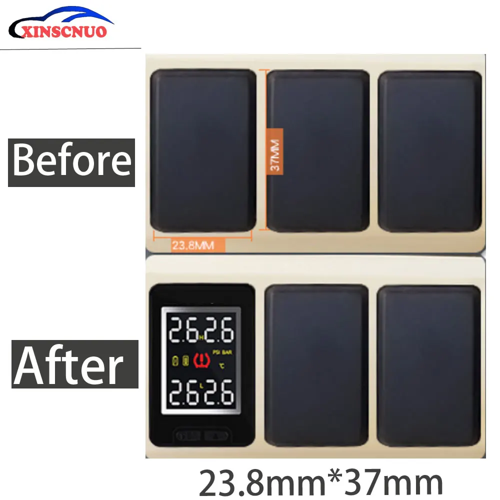 Ʈ ڵ TPMS Ÿ̾ з  ý, ȥ ú 4   溸 ý LCD ÷ TPMS 