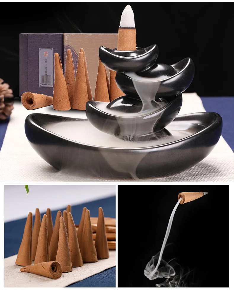 Wierook Incenso Extension Falls Back Tower Of For Grain Of Aloes Fragrance Incense Cliff Baiyi Grass All Tapered Sweet Fume