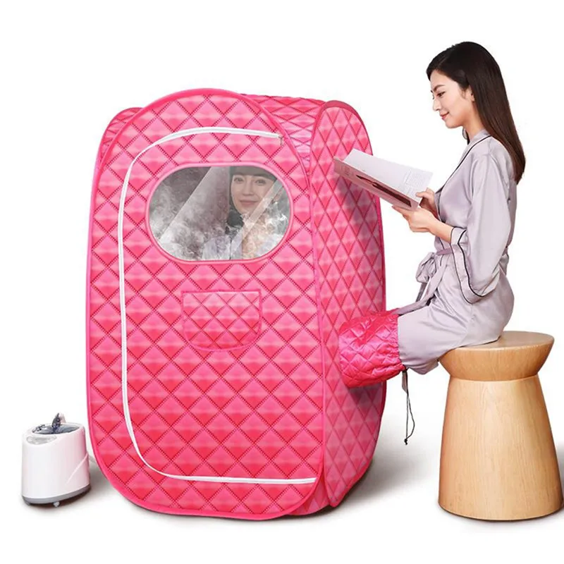 Portable Sauna Folding Steam Sauna Room Larger Tent Use 2.3l Steam