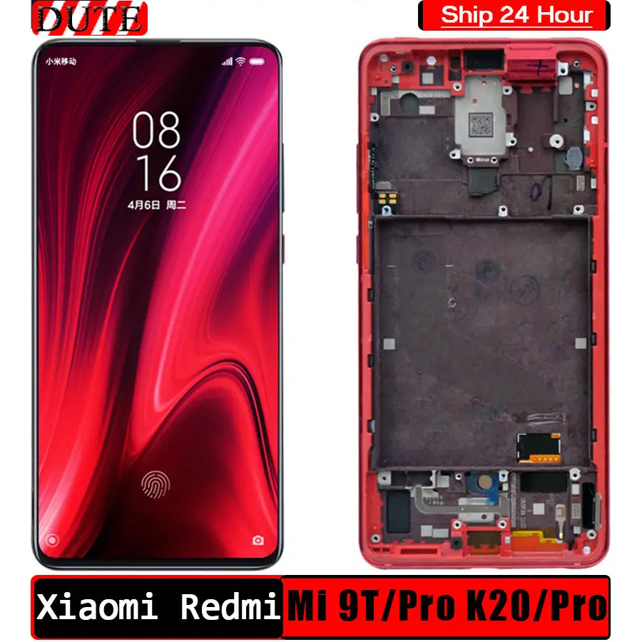 TFT дисплей 6 3 дюйма для Xiaomi Mi9T MI 9T Pro ЖК с сенсорным экраном дигитайзер без