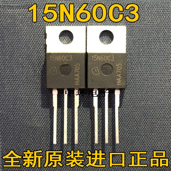 

10pcs/lot SPP15N60C3 15N60C3 650V 15A TO-220