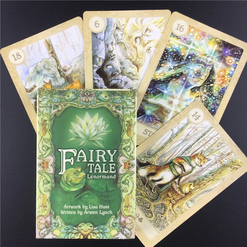 Зеленые карты Tarot семейный праздник развлечение для вечеринки настольная игра