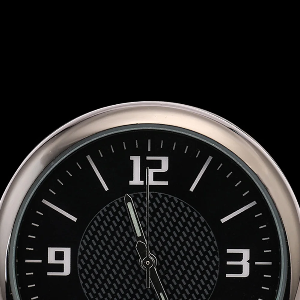  Gauge With Clip Car Clock Luminous Universal Accessories Auto Interior Needle Portable Quartz Outle