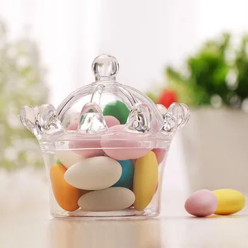 

candy paper packaging flower gift box коробка упаковка transparent plastic birthday Party scatole bomboniere dragee bapteme 12pc
