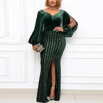 Alternative view of Bunmi Africa Long Sequins Dress