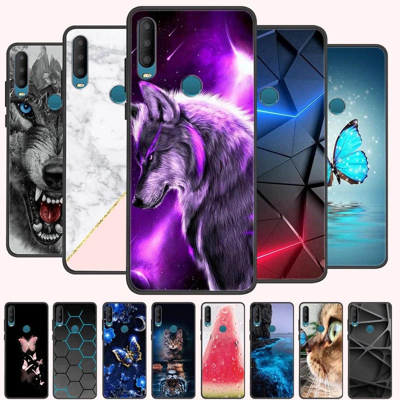 Vibrant TPU Soft Silicone Protective Phone Case Cover