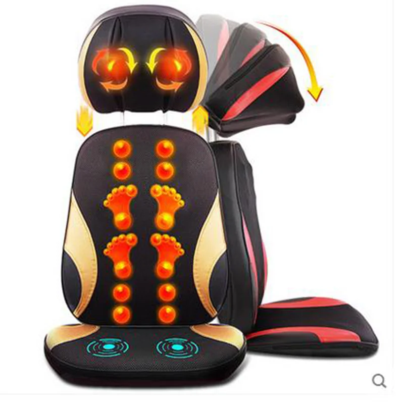 Cervical spine massager massage cushion body multi-purpose pillow chair for leaning on of household | Красота и здоровье