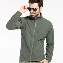 Открытый езда весна и осень Нижнее белье Средний теплый дышащий тактический сетки флис сплошной цвет нейтральные модели