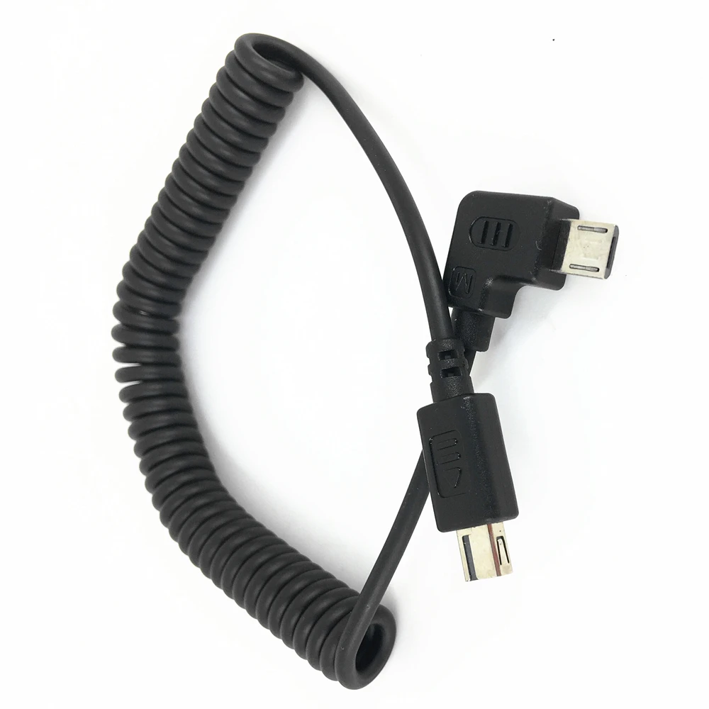 DSLR 카메라용 멀티 카메라 제어 케이블, 마이크로 USB to DC2, ZHIYUN WEEBILL-S 크레인 2, 니콘 D780 D7500 D5600 D5500