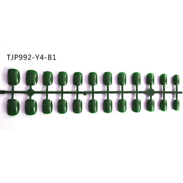 False Nail Tips Solid Color Matte Super Long Coffin False Nail Ballet Press on Nails Tips for Artificial Fingernails