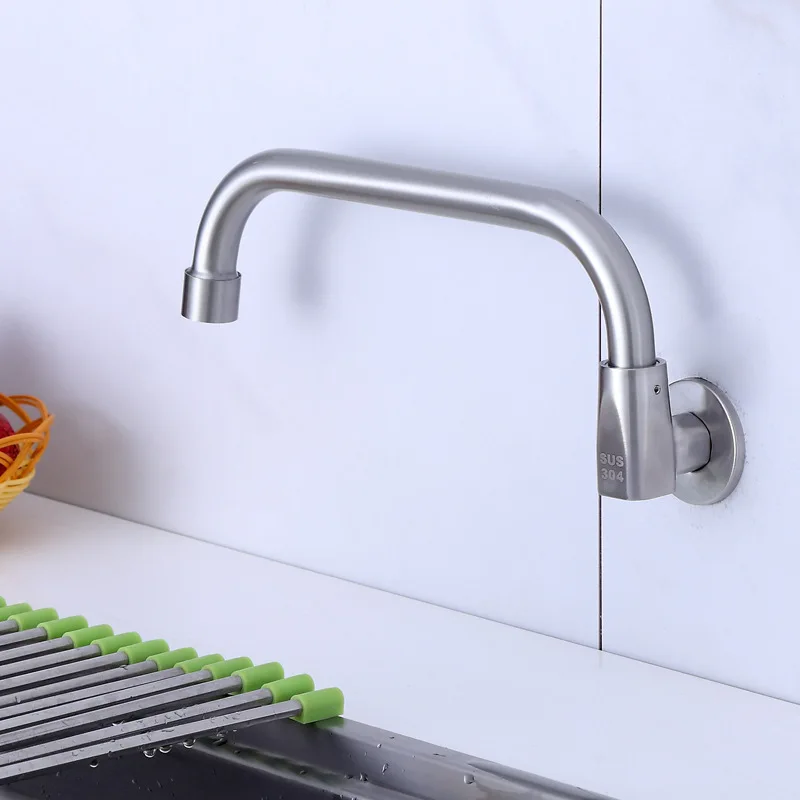 

Brushed Semi-automatic Sway Faucet Kitchen Chef for Stove Tap Chef for Stove